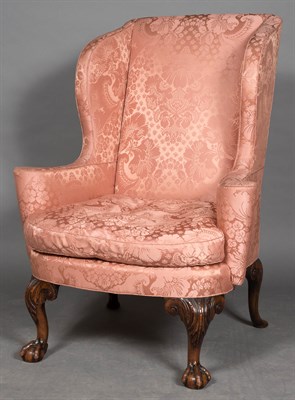 Lot 394 - George II Walnut Wing Armchair Circa 1745 The...