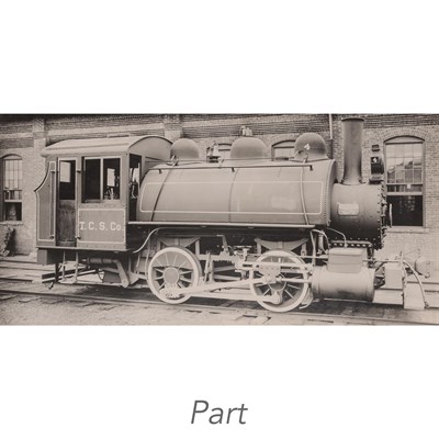 Lot 144 - [RAILWAYS] Group of ten large-format vintage...