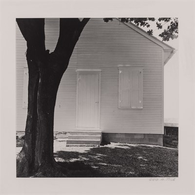 Lot 172 - TICE, GEORGE A. (b. 1938) Tree and Meeting...
