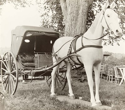 Lot 89 - EVANS, WALKER (1903-1975) [Concrete horse with...
