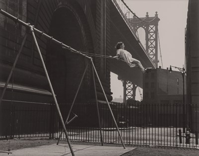 Lot 154 - ROSENBLUM, WALTER (1919-2000) Girl on Swing,...