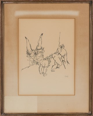 Lot 106 - George Grosz (1893-1959) AKROBATEN (DUCKERS S...