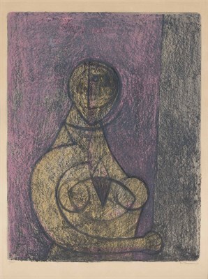Lot 227 - Rufino Tamayo (1899-1991) MUJER (PEREDA 54)...