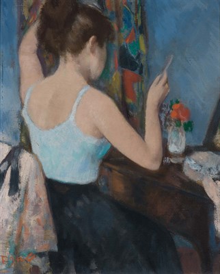 Lot 35 - Francois Gall French, 1912-1987 Au Miroir,...