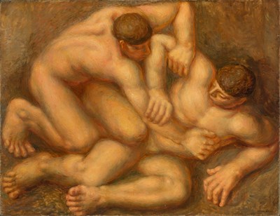 Lot 2113 - John Koch American, 1909-1978 Composition...