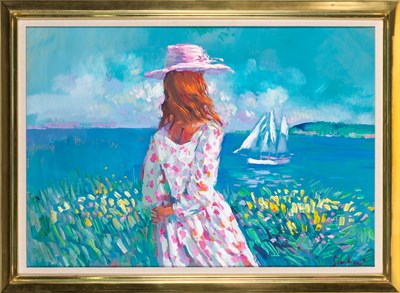 Lot 71 - Nicola Simbari Italian, 1927-2012 Primavera...