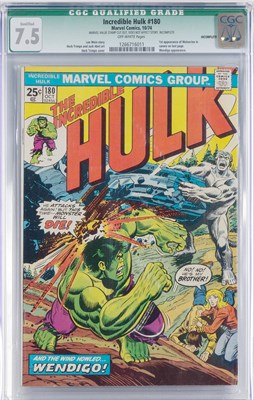 Lot 4 - Incredible Hulk #180