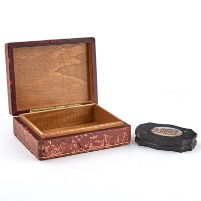 Lot 350 - Micromosaic Paperweight; Together with a...