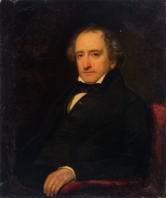 Lot 1 - Daniel Huntington American, 1816-1906 Portrait...