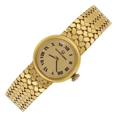 Lot 321 - Gold Wristwatch, Universal