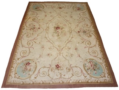 Lot 227 - Napoleon III Aubusson Carpet France, late 19th...