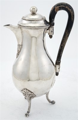 Lot 304 - Austrian Silver Coffee Pot Vienna, 1791...
