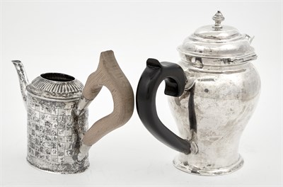Lot 309 - Austrian Silver Coffee Pot Vienna, 1780, maker'...