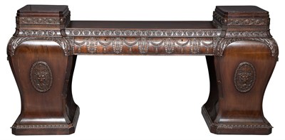 Lot 160 - George III Style Mahogany Sideboard by The...