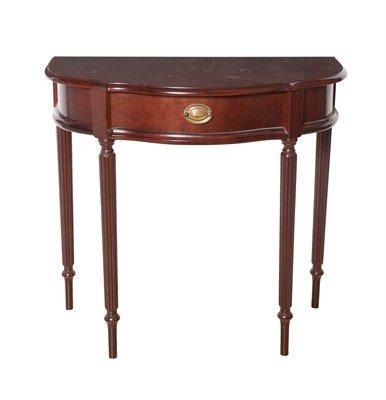 Lot 242 - George III Style Mahogany Side Table Height 29...