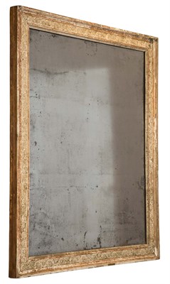 Lot 250 - Empire Giltwood Mirror Height 46 1/4 inches,...