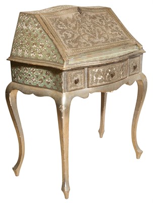 Lot 263 - Venetian Rococo Style Sgraffito Decorated...