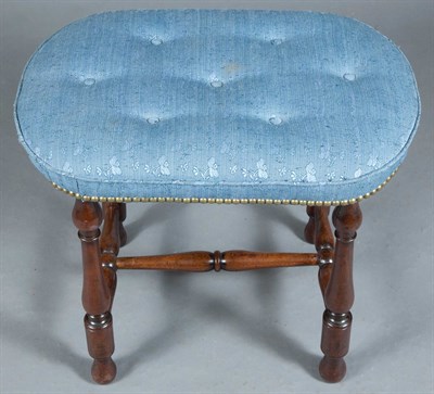 Lot 363 - George II Walnut Stool Second quarter 18th...