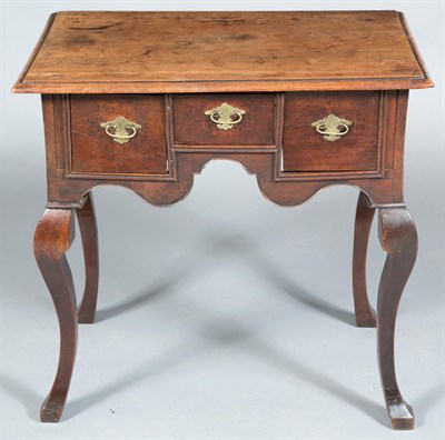 Lot 366 - Queen Anne Walnut Lowboy Early 18th century...