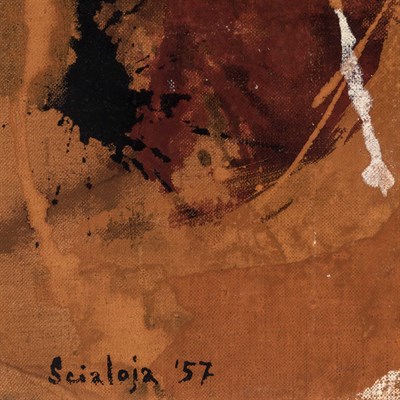 Lot 2036 - Toti Scialoja Italian, 1914-1998 Luce Romana,...