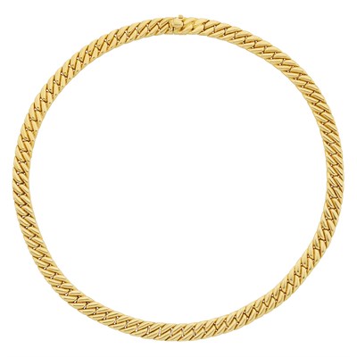 Lot 465 - Gold Necklace, Mauboussin, Paris
