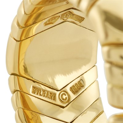 Lot 2 - Gold 'Alveare' Ring, Bulgari