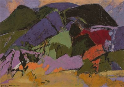 Lot 2068 - Ethel Magafan American, 1916-1993 Mountain...