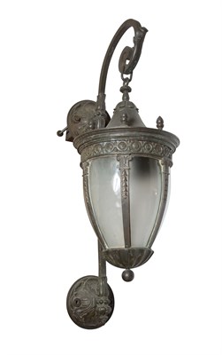 Lot 283 - Neoclassical Style Green Patinated-Bronze and...