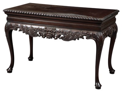 Lot 165 - Irish George II Style Mahogany Marble Top...