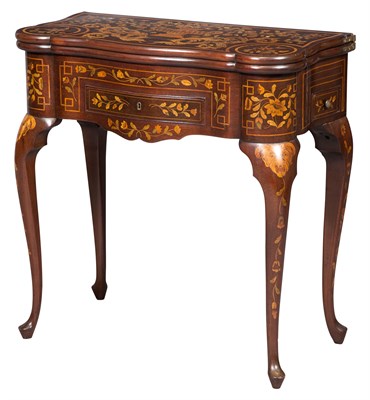 Lot 451 - Dutch Rococo Style Mother-of-Pearl Inlaid...