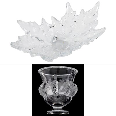 Lot 484 - Lalique Molded Glass Champs-Elysées Center...