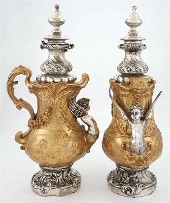Lot 390 - Pair of Transitional Louis XV/XVI Style...