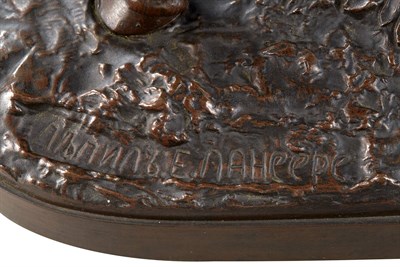 Lot 170 - Russian Bronze Group of a Voivode (Boyar...