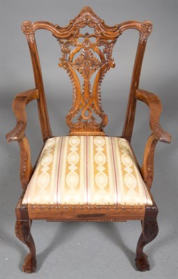 Lot 157 - Set of Twelve George III Style Mahogany Dining...