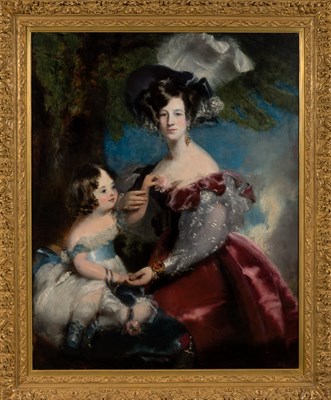 Lot 35 - English School 19th Century Mother and...