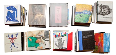Lot 93 - [ART BOOKS] Group of approximately sixty-five...