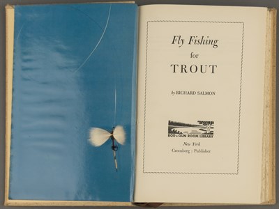 Lot 256 - SALMON, RICHARD Fly Fishing for Trout. New...