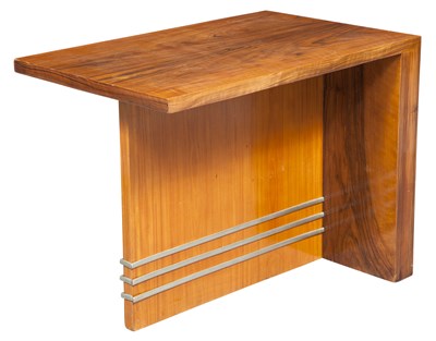 Lot 300 - Metal-Mounted Walnut Side Table 20th Century...