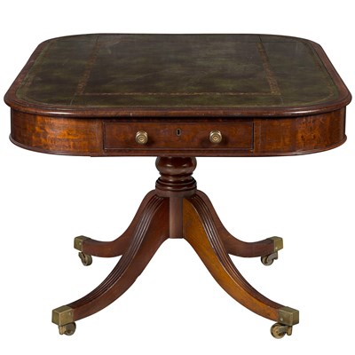Lot 447 - Regency Mahogany Library Table First quarter...