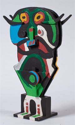 Lot 3 - Karel Appel (1921-2006)UNTITLED Hand-painted...