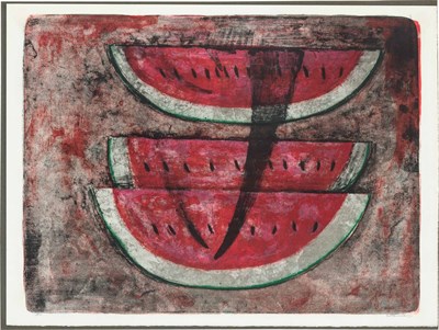 Lot 232 - Rufino Tamayo SANDÍA #1 (P. 118) Color...