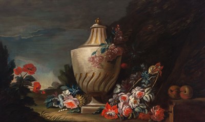 Lot 72 - Italian School 19th Century Still Life with a...
