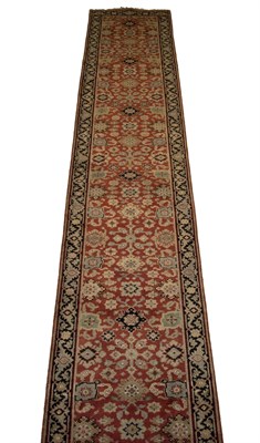 Lot 370 - Indo-Mahal Runner India, contemporary The...