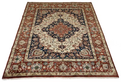 Lot 339 - Indo-Heriz Carpet India, contemporary The...