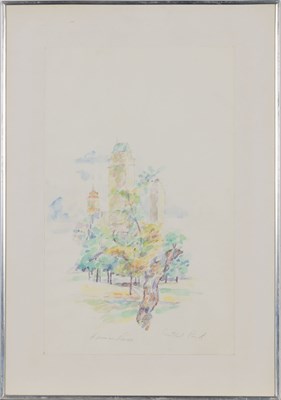Lot 83 - Herman Rose American, 1909-2007 Central Park...