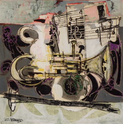 Lot 2062 - Claude Venard French, 1913-1999 Still Life...