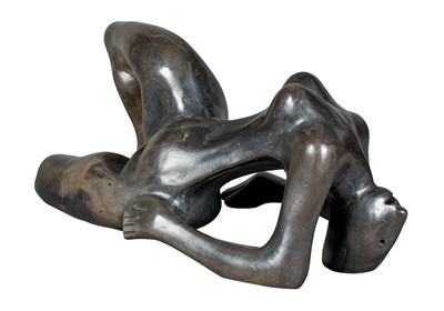Lot 38 - Manuel Felquerez Mexican, b. 1928 Reclining...