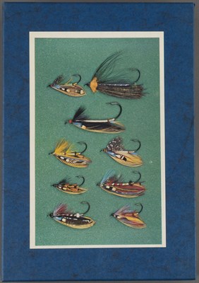 Lot 23 - BATES, Jr., JOSEPH D. Atlantic Salmon Flies...