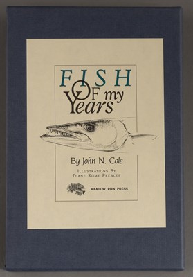 Lot 62 - COLE, JOHN N. Fish of my Years. [Stone...