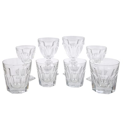 Lot 122 - Group of Baccarat Glass Stemware and Barware...